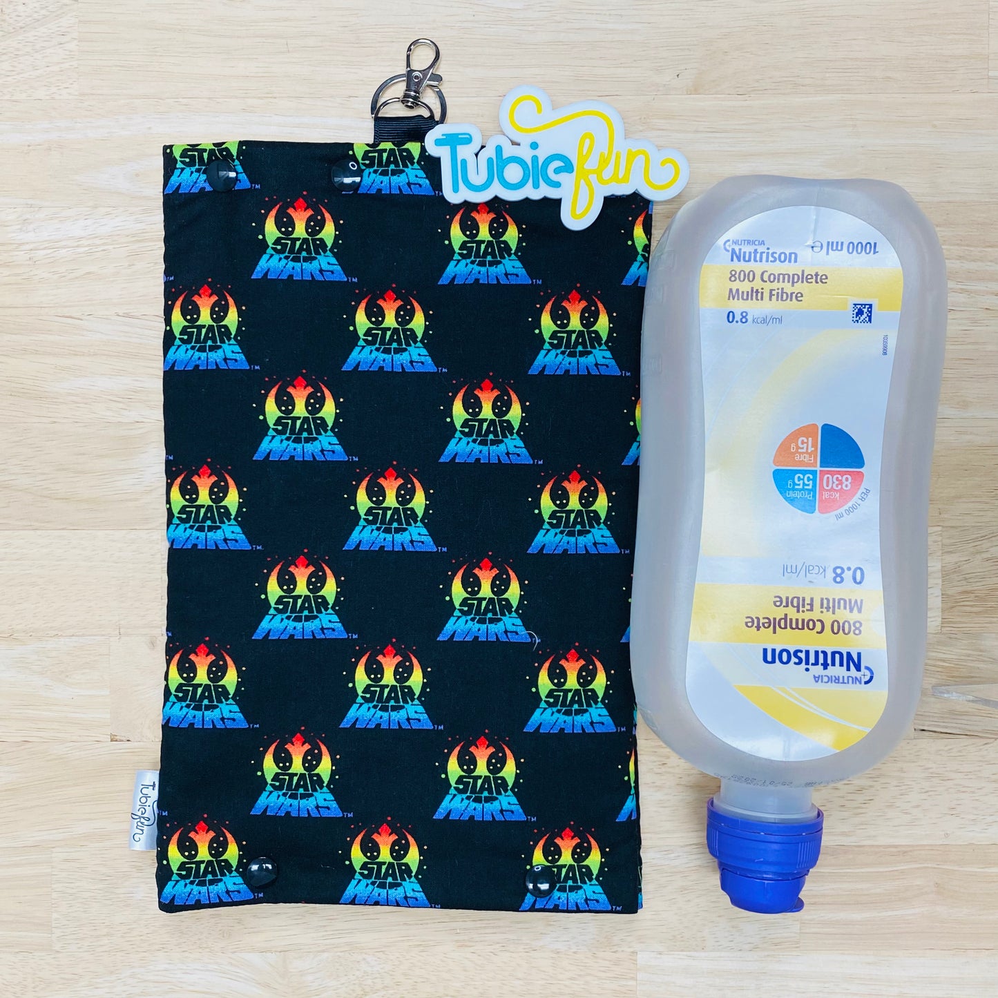 Insulated Milk Bag Suitable for 1L Flocare Bottle - Multicoloured Rebel Wars