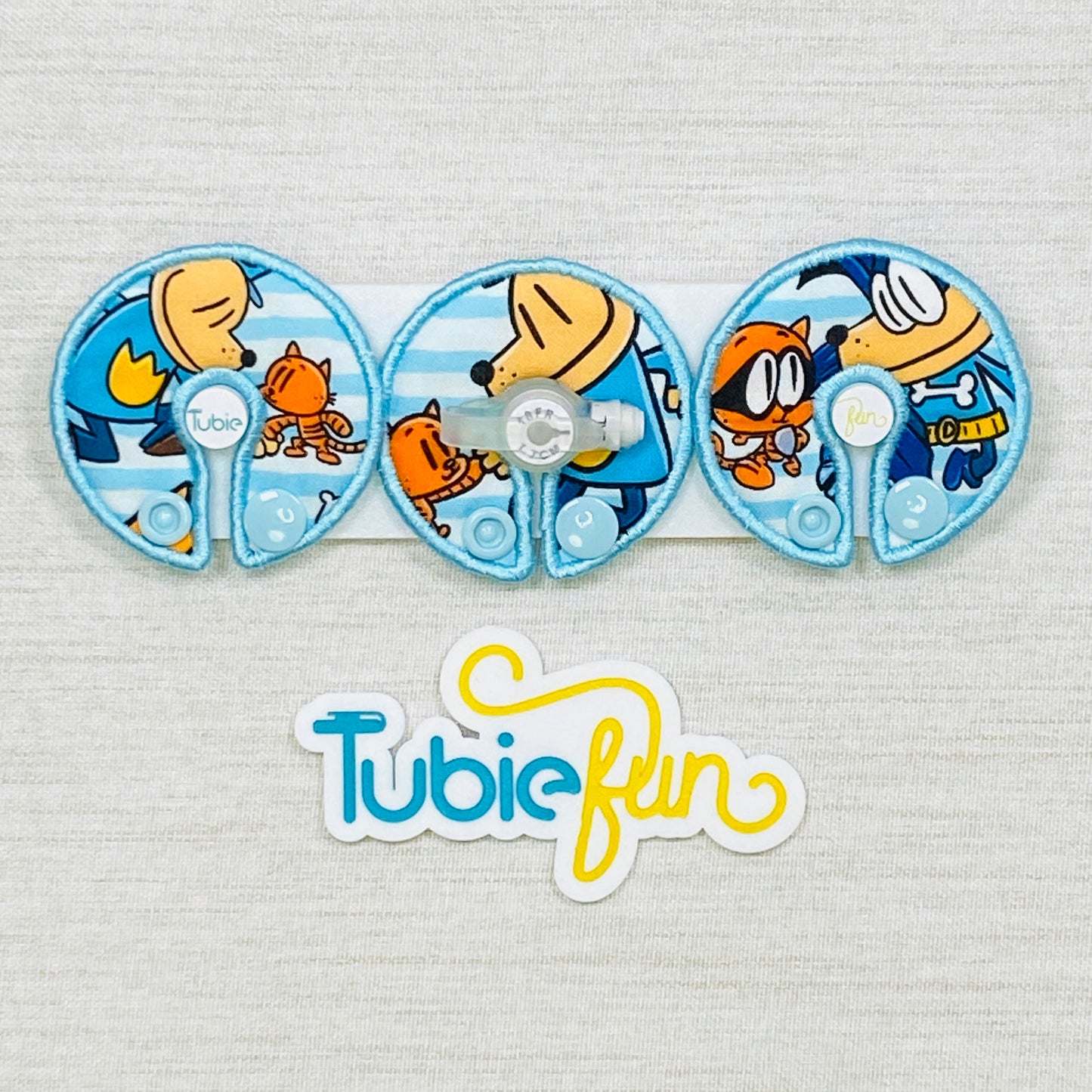 G-Tube Button Pad Cover - Dog Hero