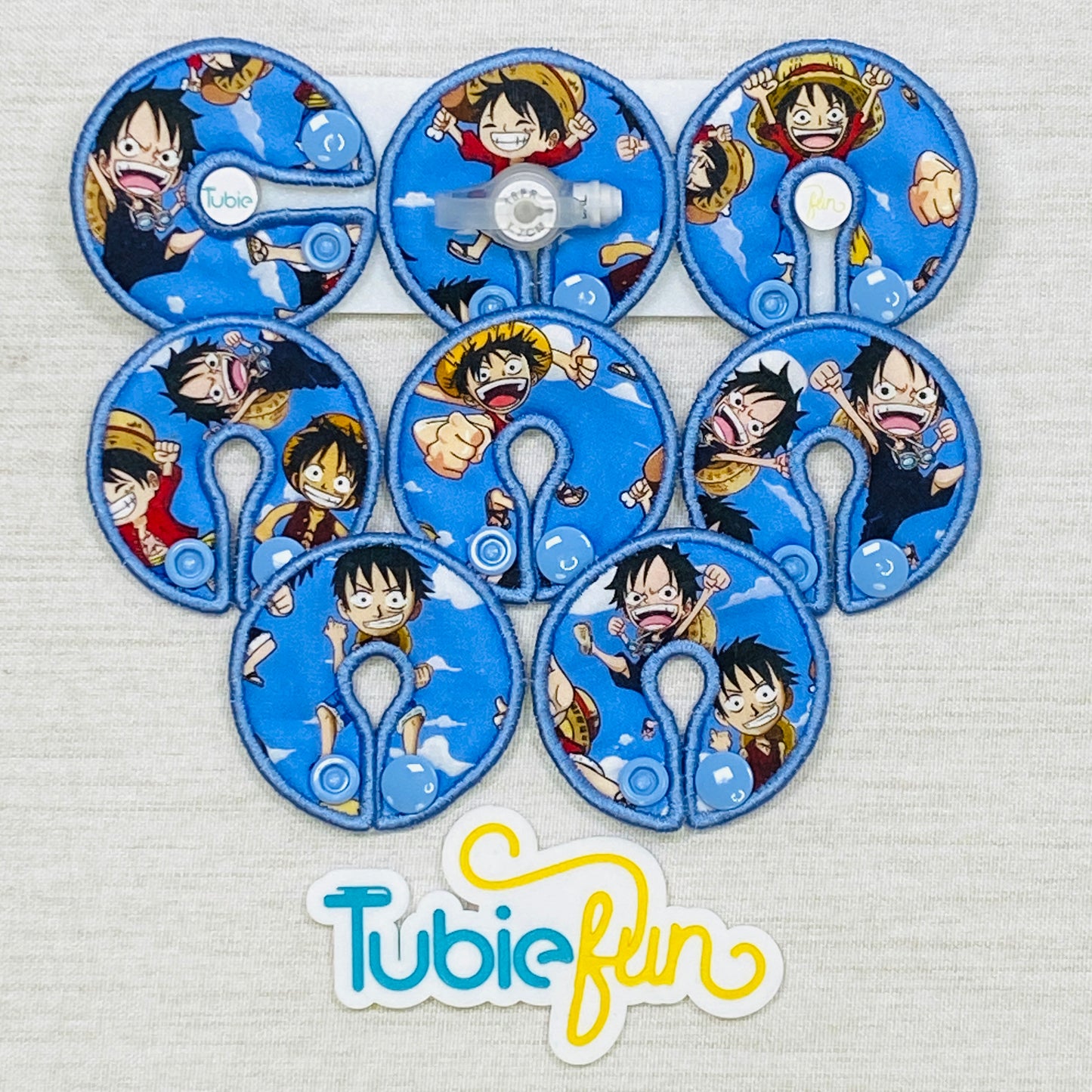 G-Tube Button Pad Cover - One Bits