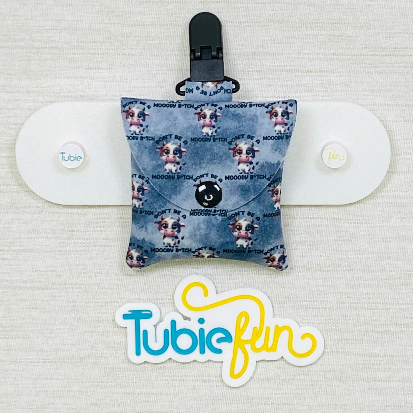 Tubing Pouch - Sweary Cow
