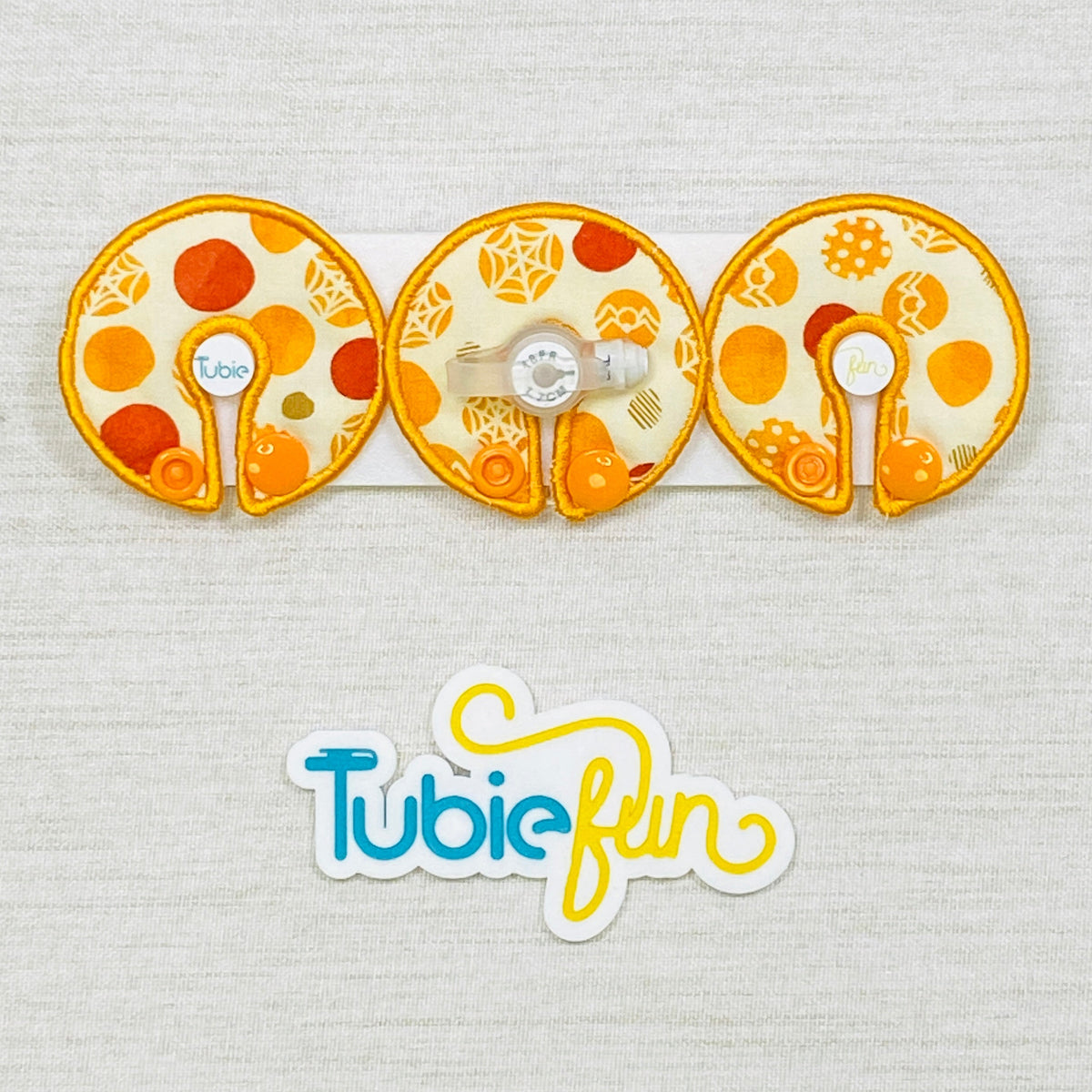 G-Tube Button Pad Cover - Halloween