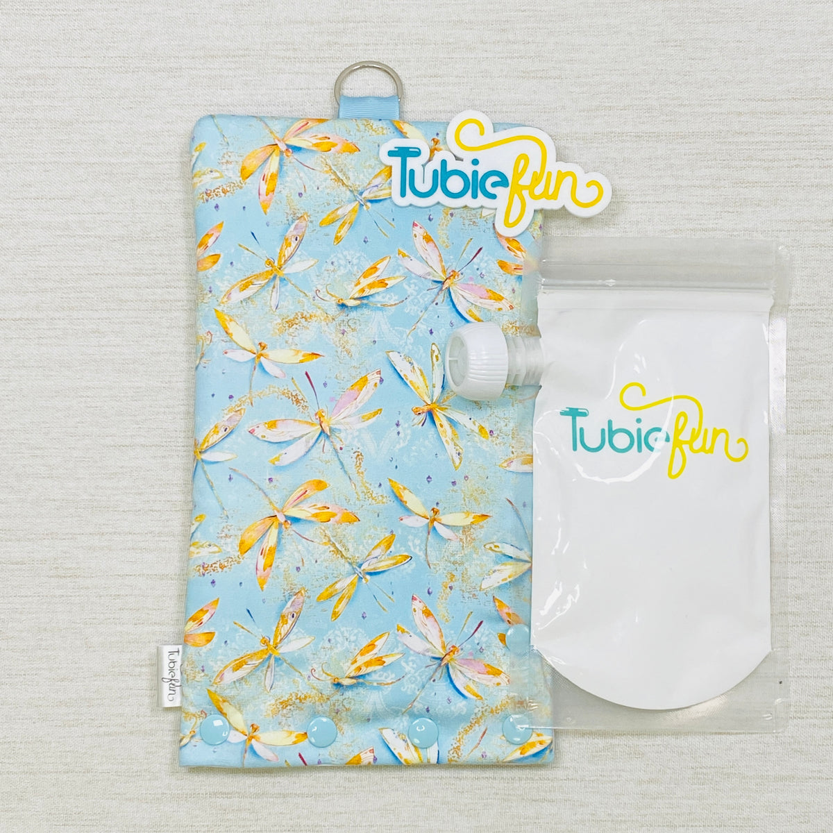 Insulated Milk Bag Suitable for Reusable Pouches - Dragonflies