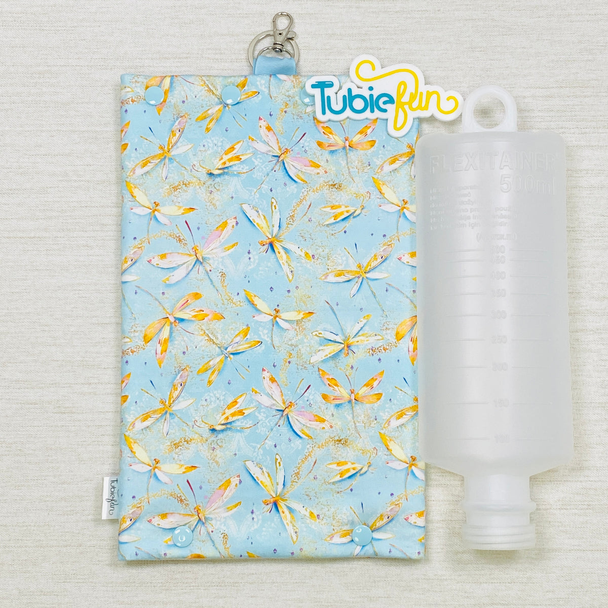 Insulated Milk Bag Suitable for 1L Flocare and 500ml Flexitainers - Dragonflies