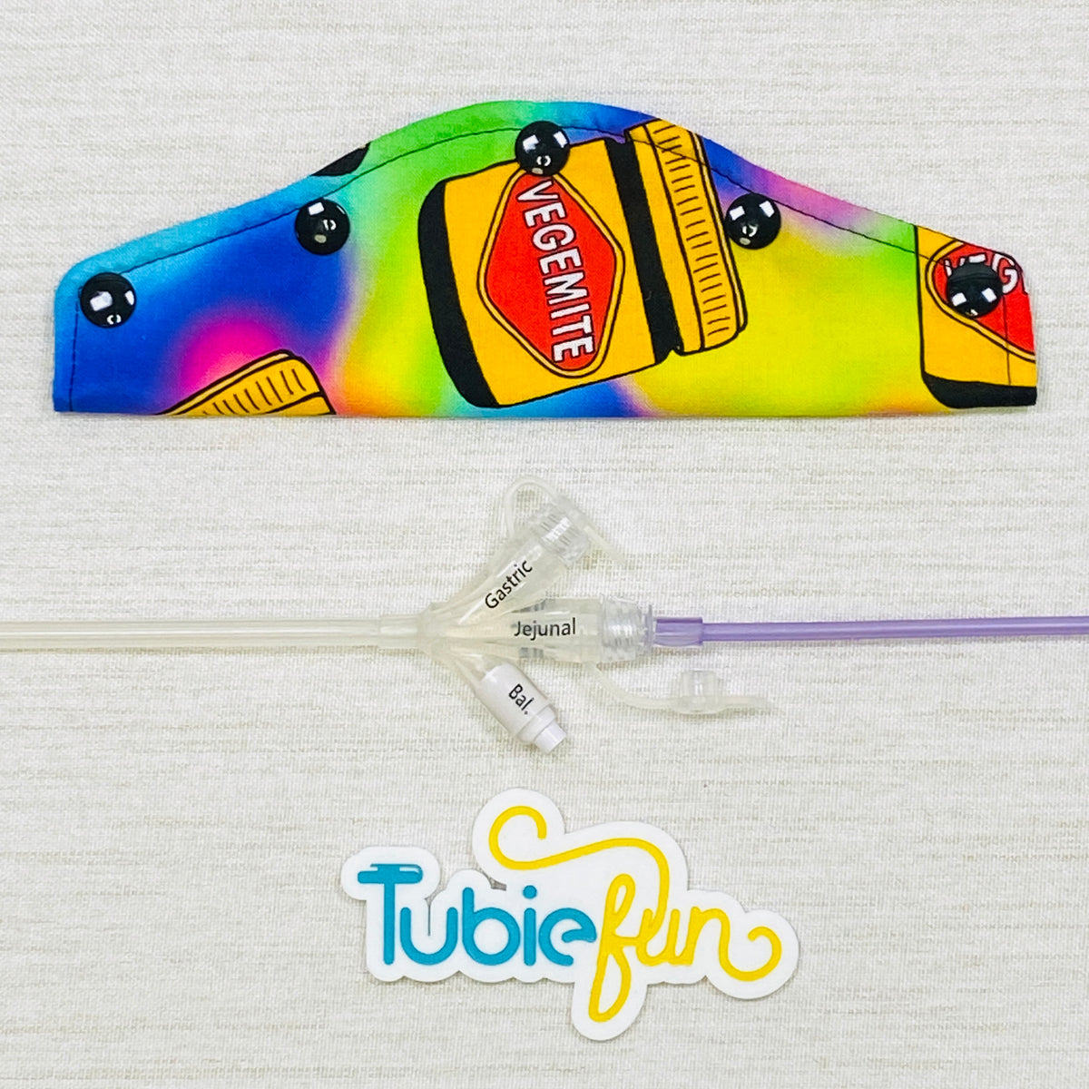 Large Feeding Tube Connection Cover - Happy Little Jars