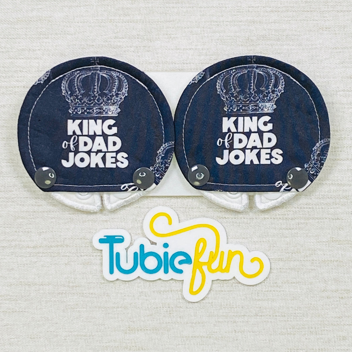 Covered Button Pad - Dad Jokes