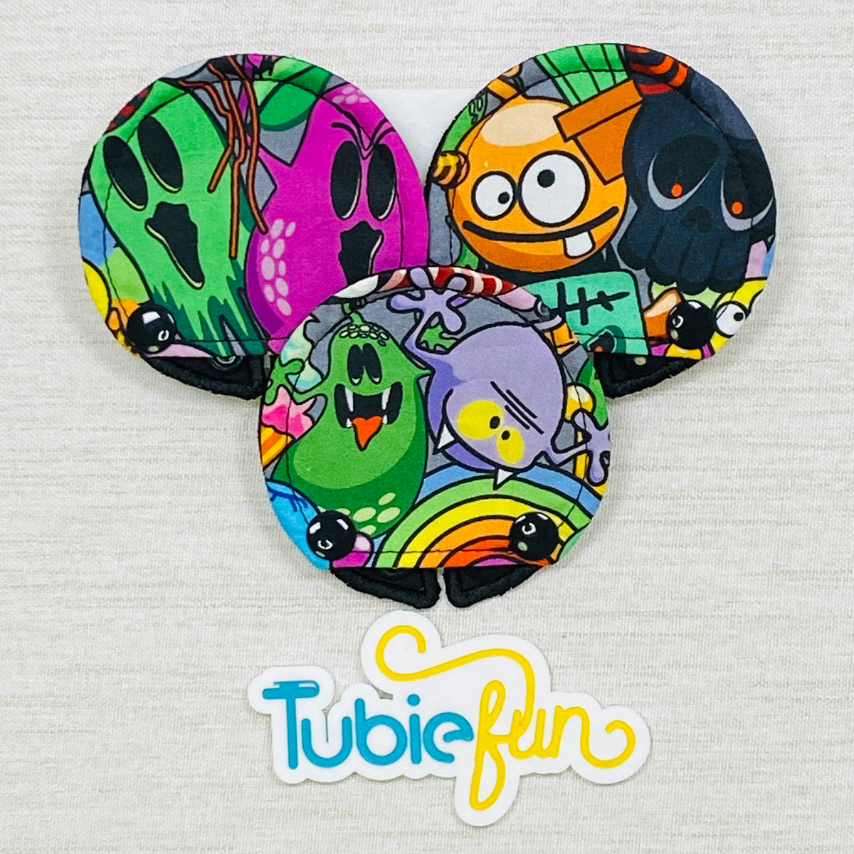 Covered Button Pad - Spooky Squad