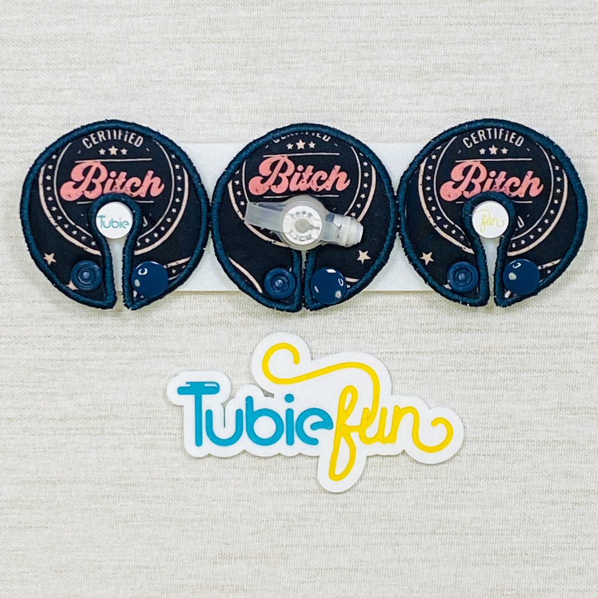 G-Tube Button Pad Cover - Certified Sass