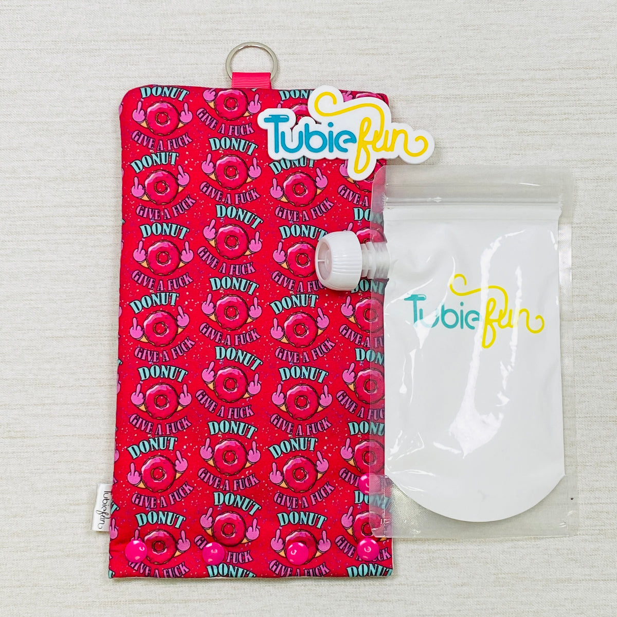 Insulated Milk Bag Suitable for Reusable Pouches - Donut Fingers