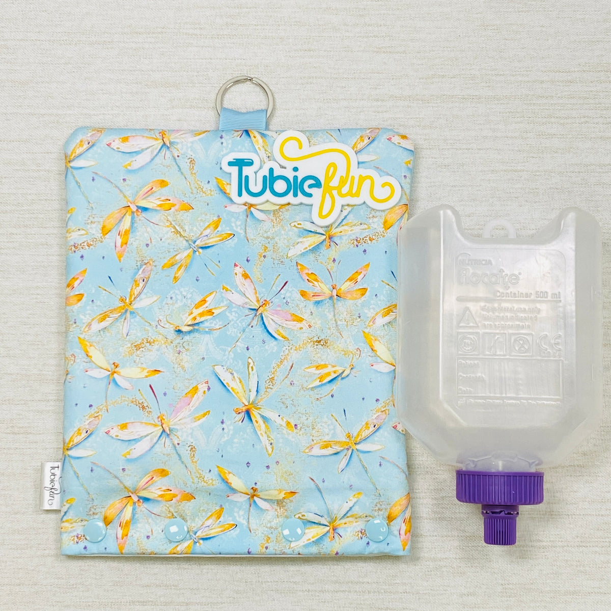 Insulated Milk Bag Suitable for 500ml Flocare Bottle in - Dragonflies