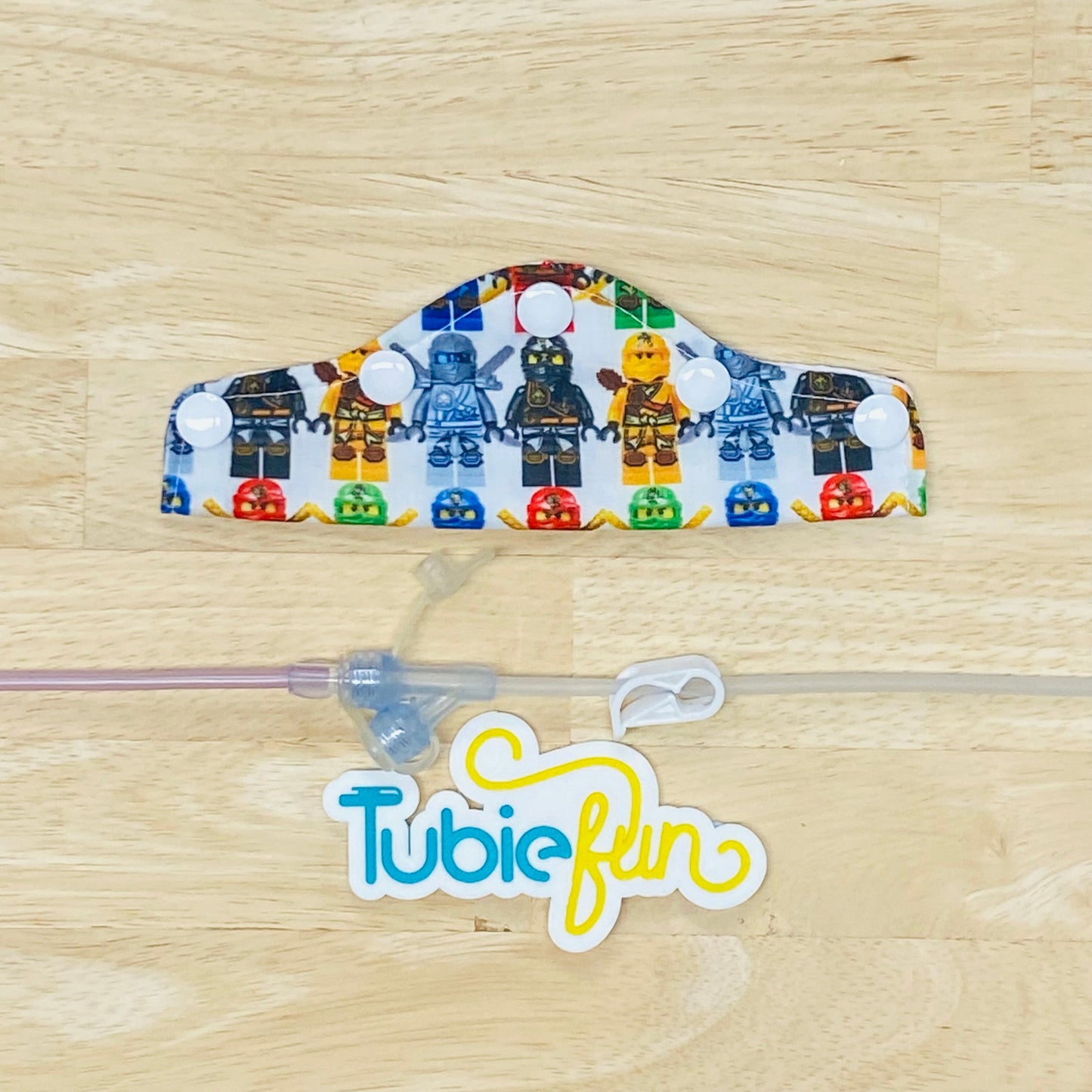 Feeding Tube Connection Cover - Coloured Ninjas