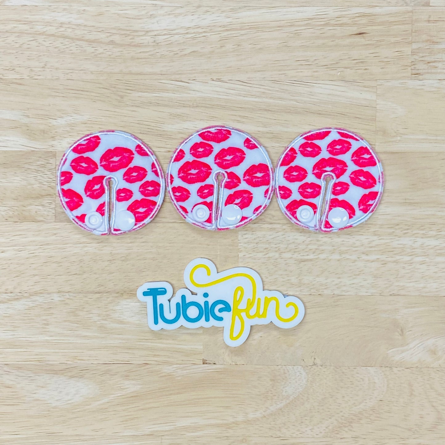 Chait Button Pad Covers - Kiss