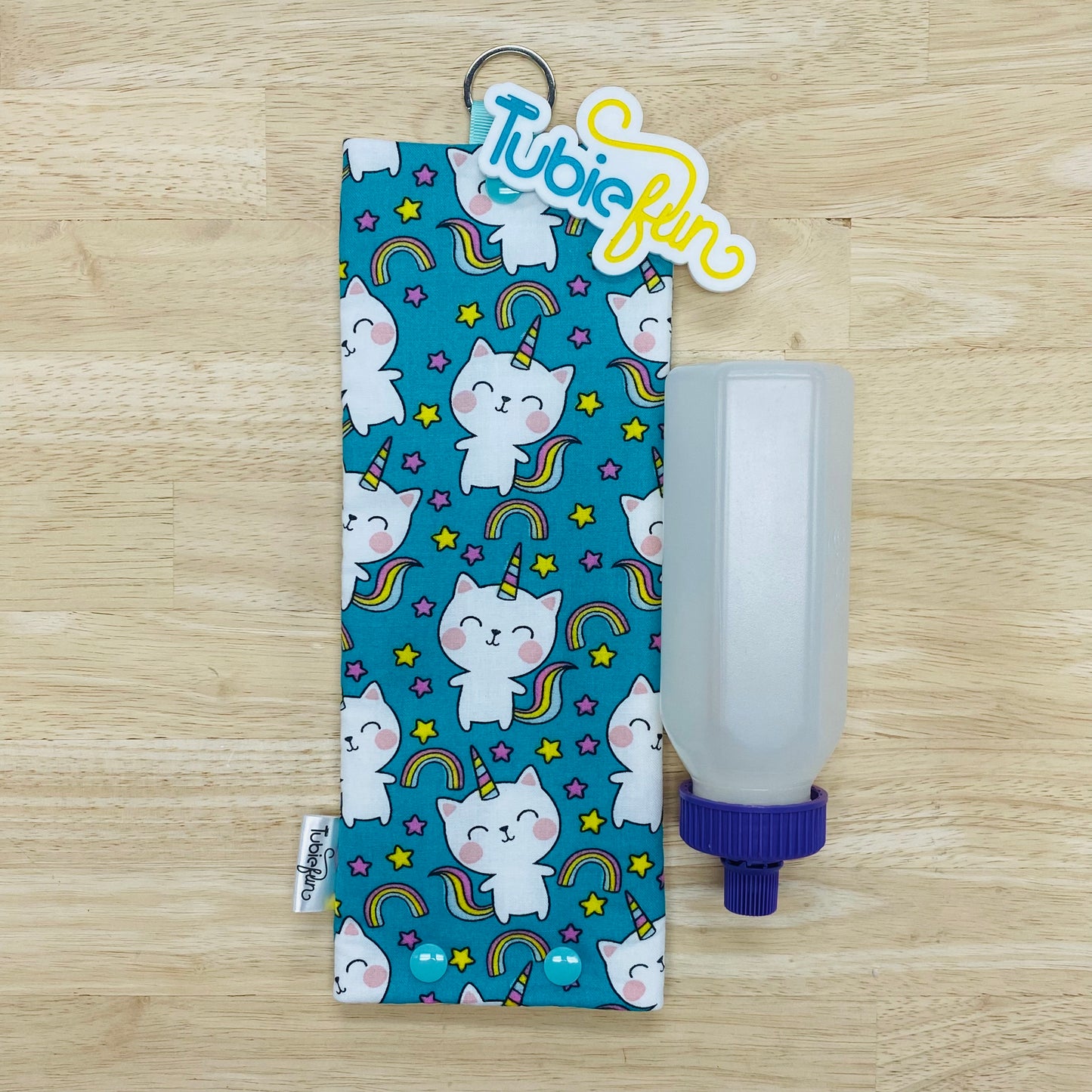 Insulated Milk Bag Suitable for 250ml Bottle in - Unicorn Kitties