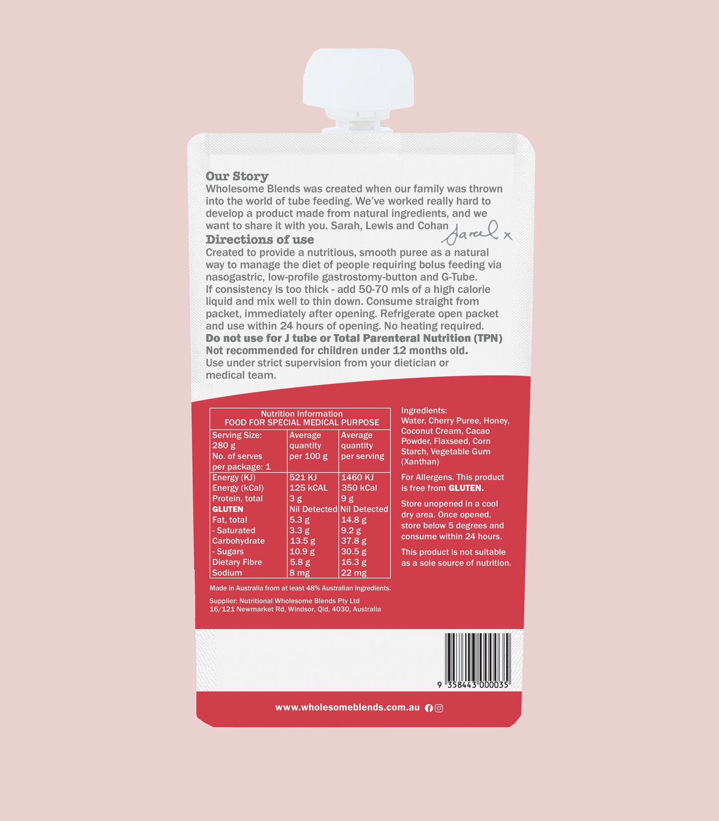 Wholesome Blends - Cherry Cacao