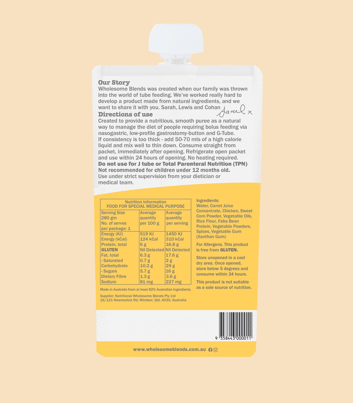 Blended by Sarah - Fragrent Chicken