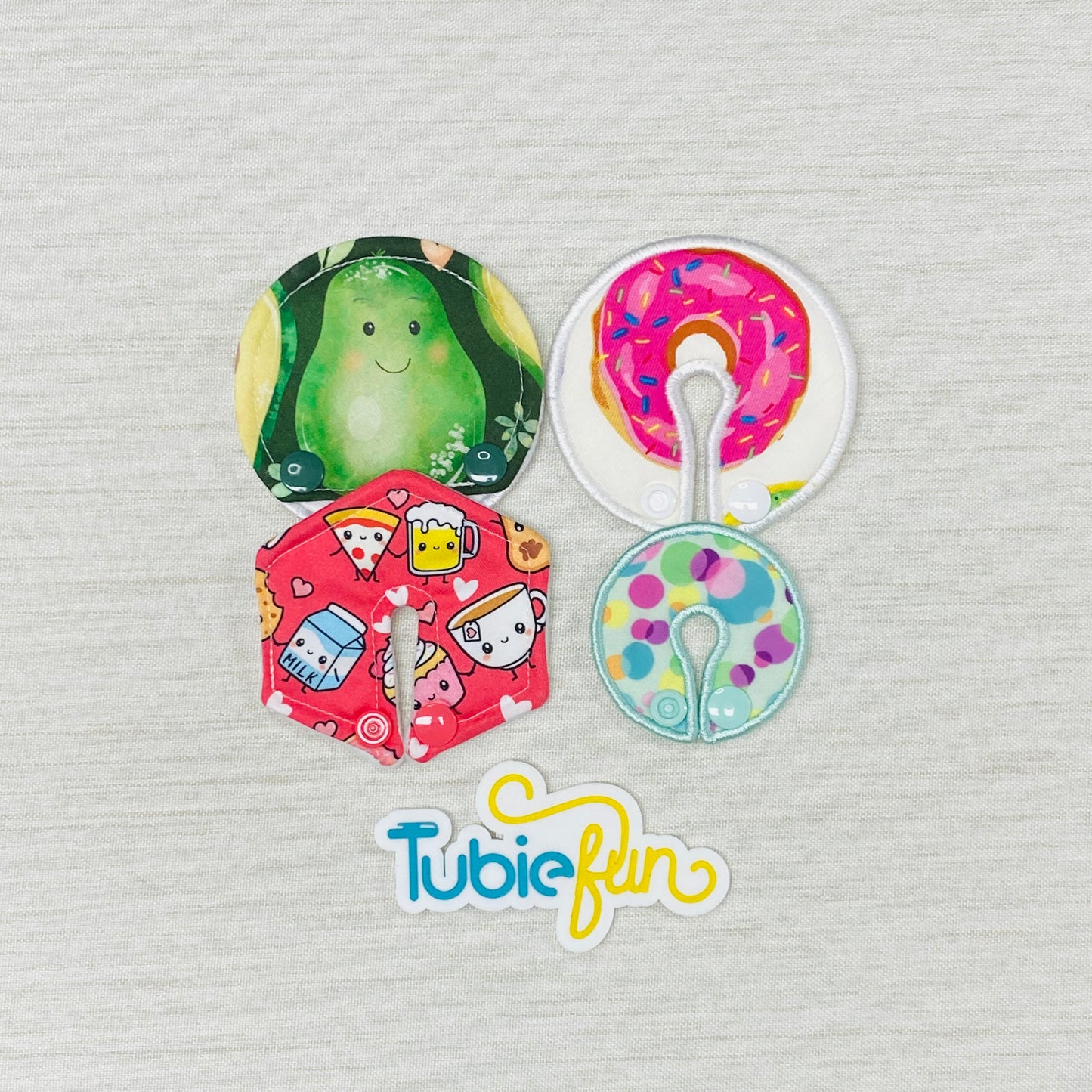 G-Tube Button Pad Cover Packs - Pack 258