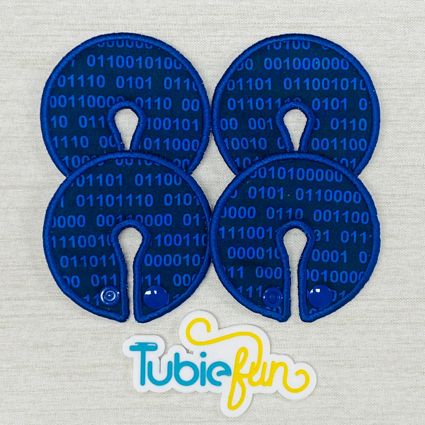 Button Pad Cover Large - Computer Code