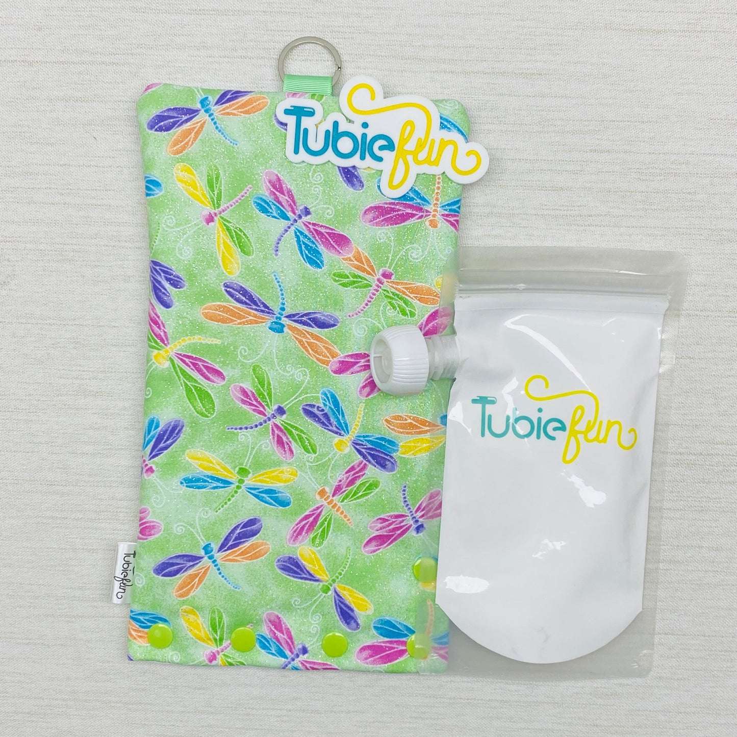 Insulated Milk Bag Suitable for Reusable Pouches - Dragonflies