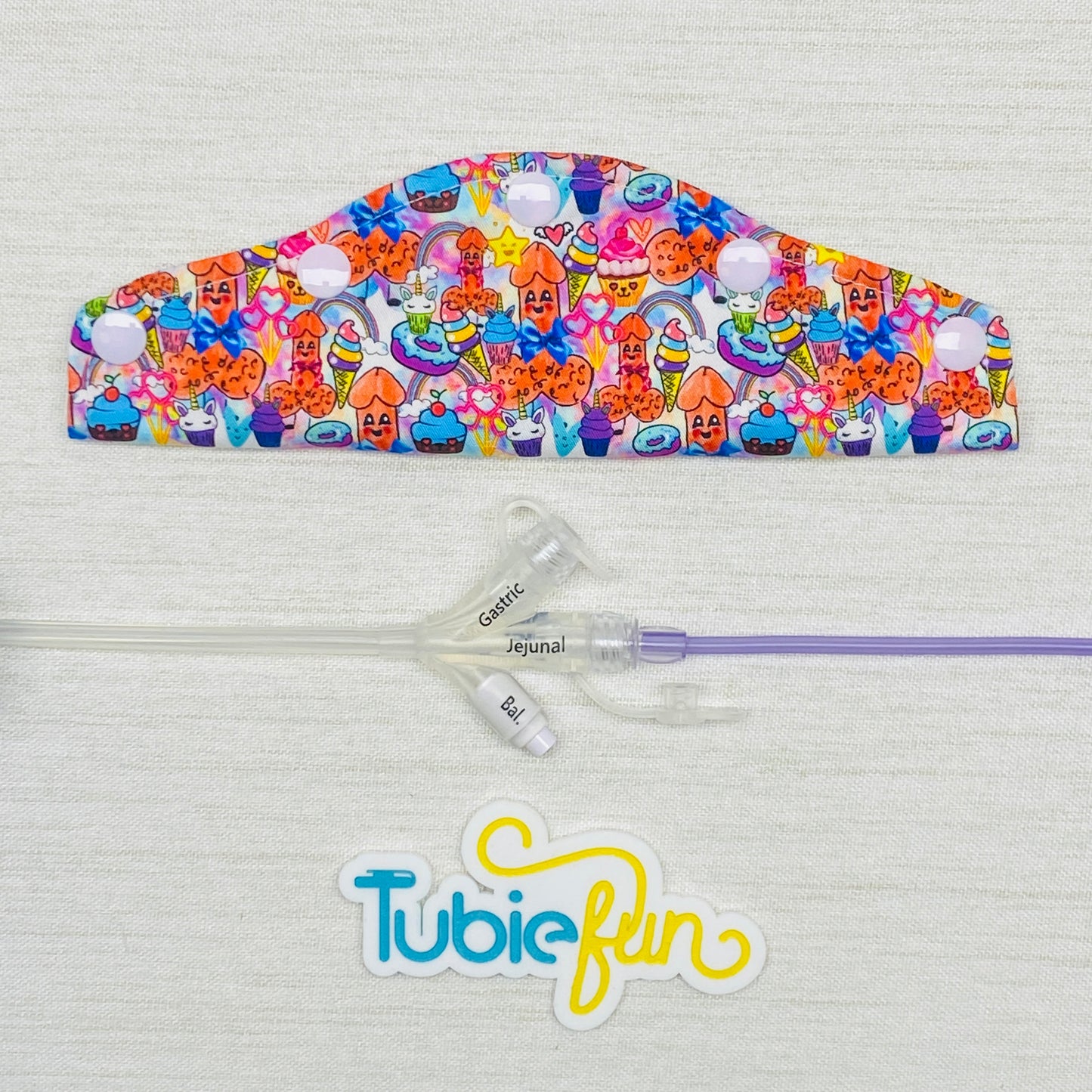 Large Feeding Tube Connection Cover - Man Love