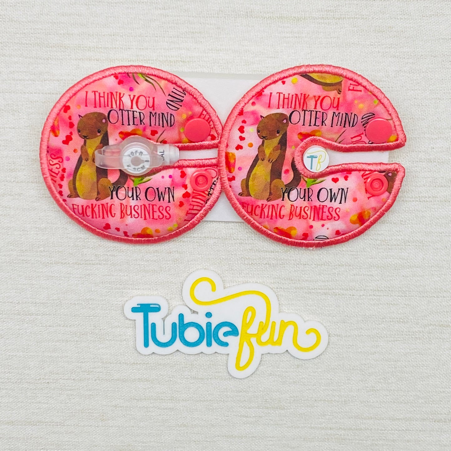 Button Pad Cover Large - Otter