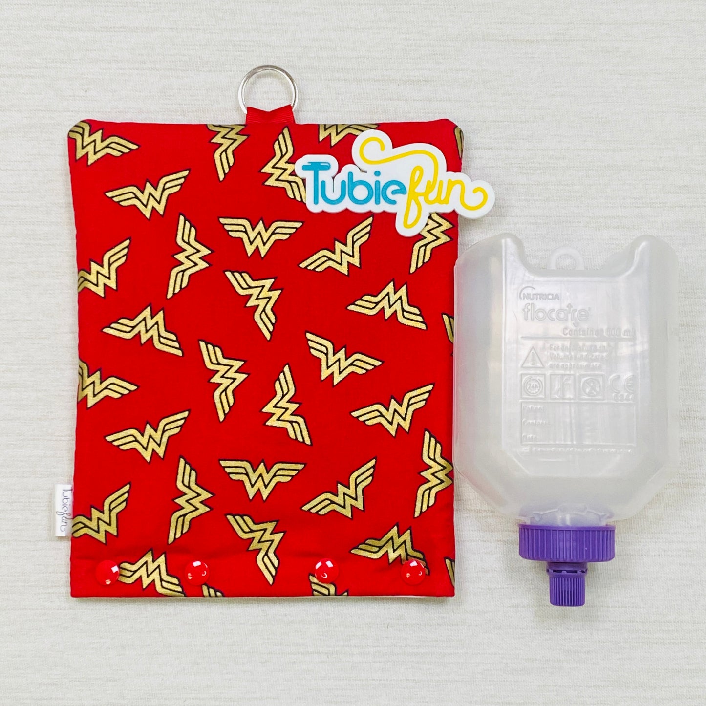 Insulated Milk Bag Suitable for 500ml Flocare Bottle in - Wonder Lady