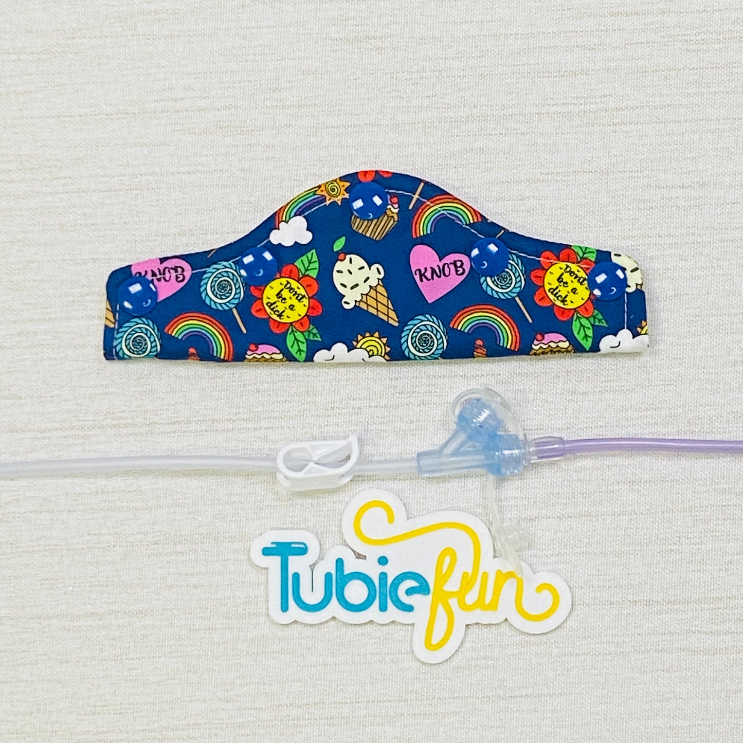 Feeding Tube Connection Cover - Knob