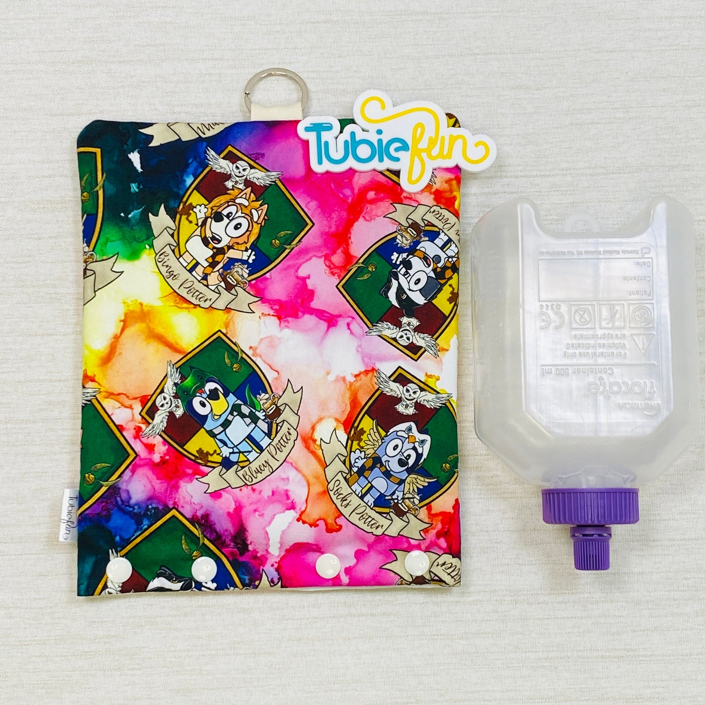 Insulated Milk Bag Suitable for 500ml Flocare Bottle in - Wizard Heeler