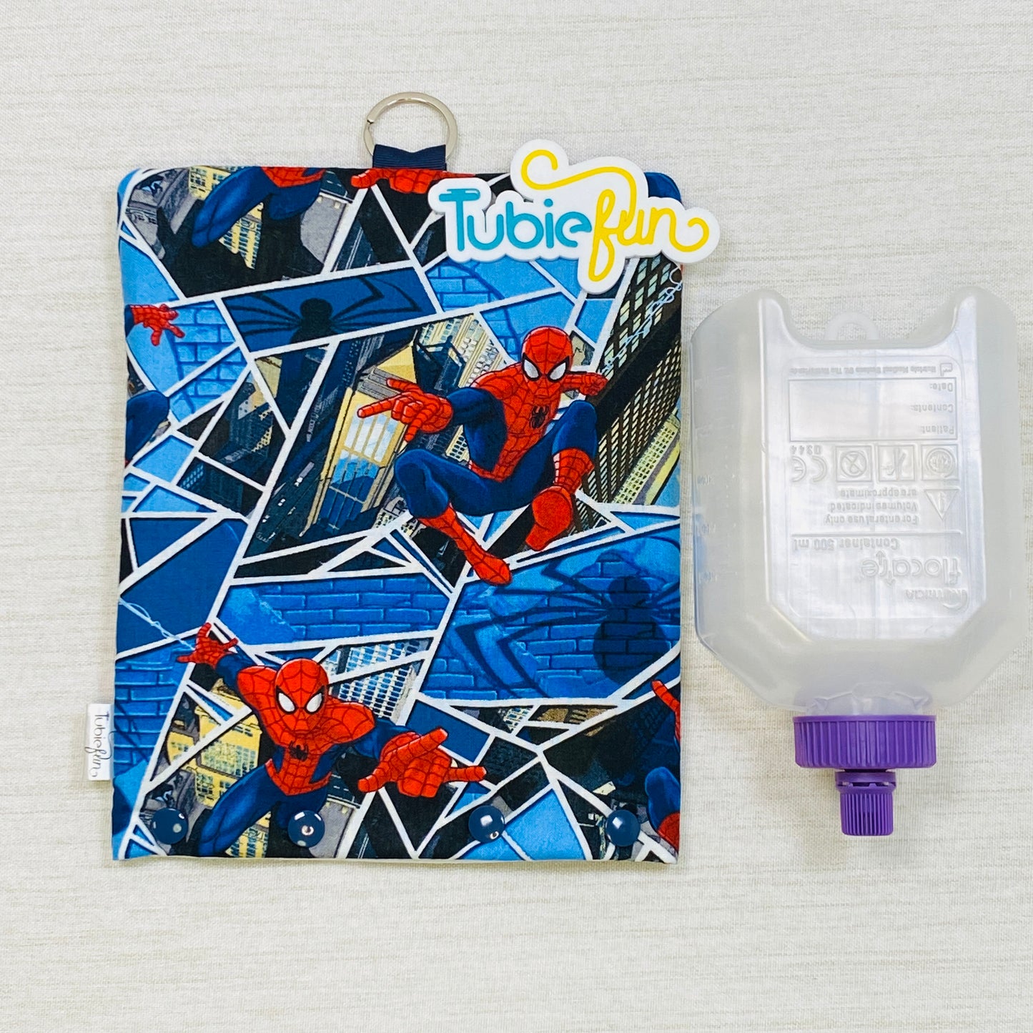 Insulated Milk Bag Suitable for 500ml Flocare Bottle in - Spidey
