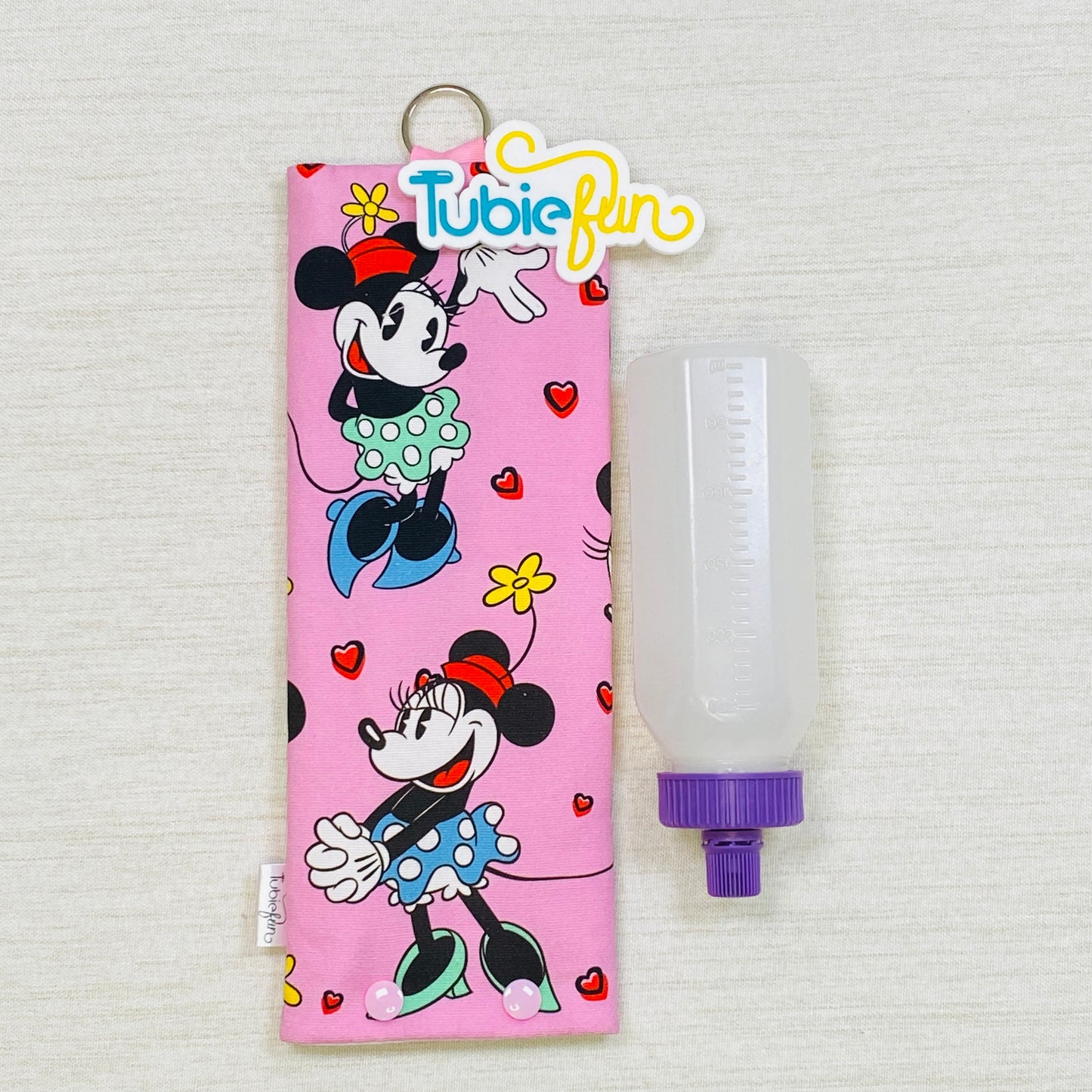 Insulated Milk Bag Suitable for 250ml Bottle in - Girl Mouse