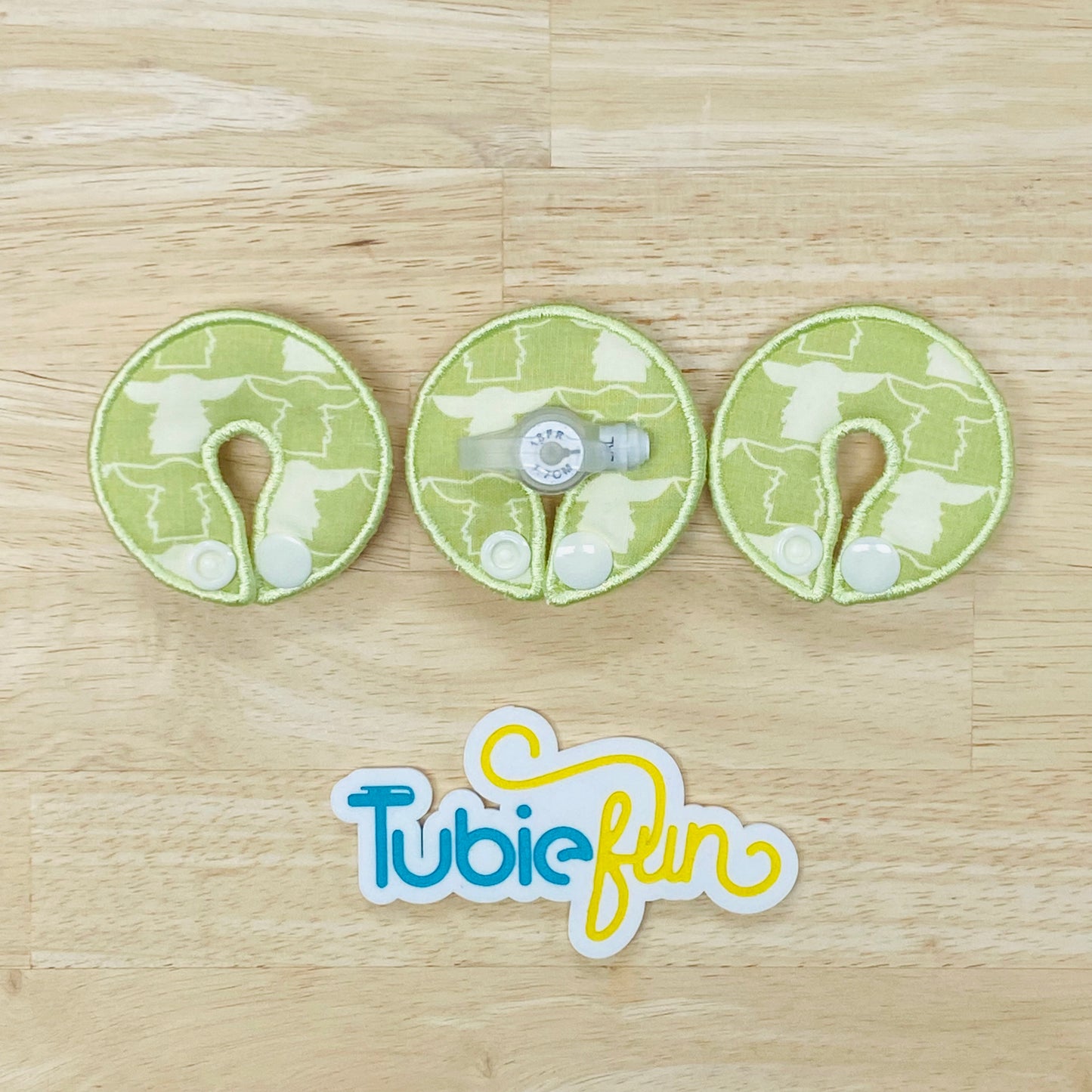 G-Tube Button Pad Cover - Baby Alien Silhouette