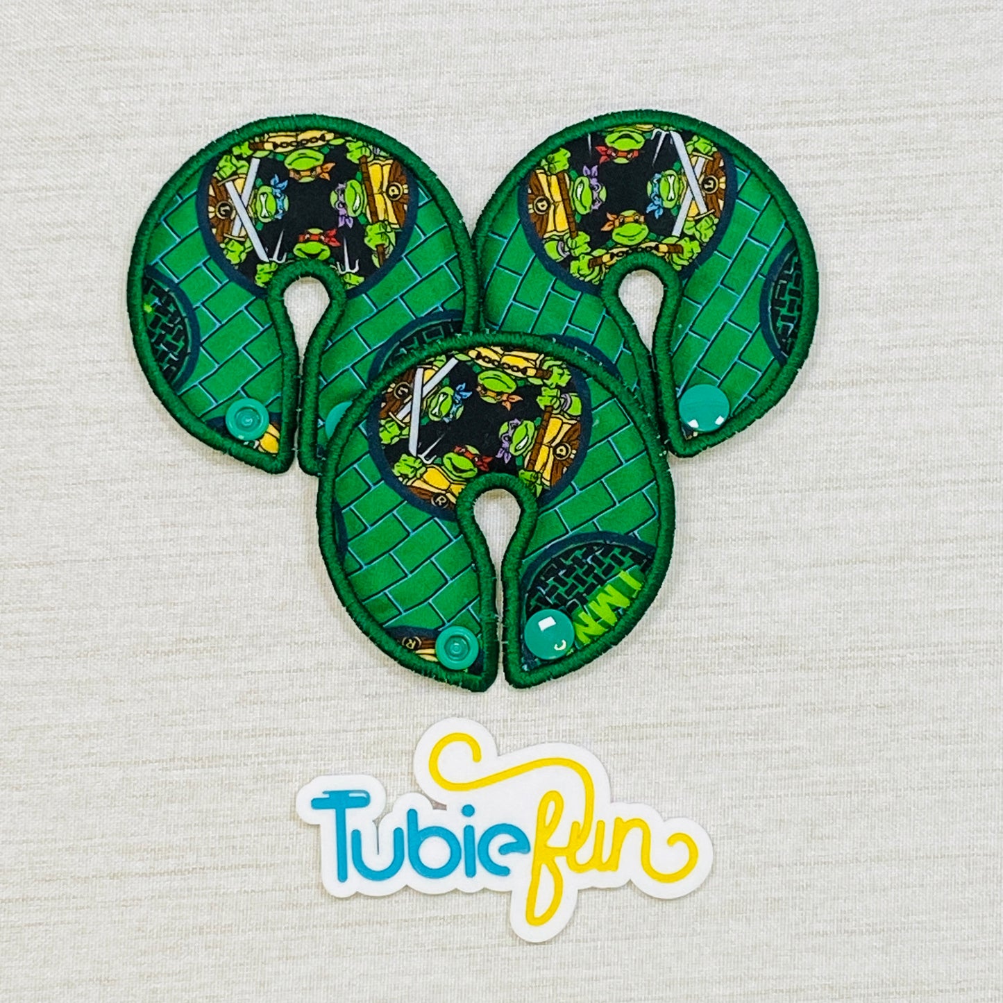 Button Pad Cover Large - Turtle Ninjas