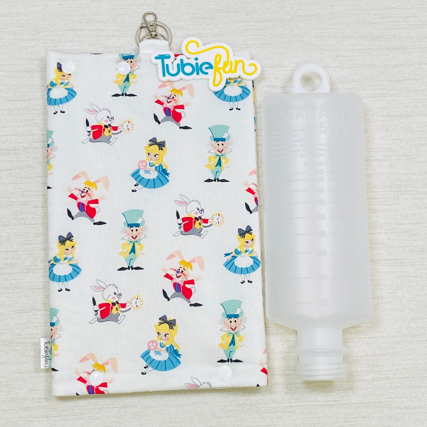 Insulated Milk Bag Suitable for 1L Flocare and 500ml Flexitaners - Tea Party