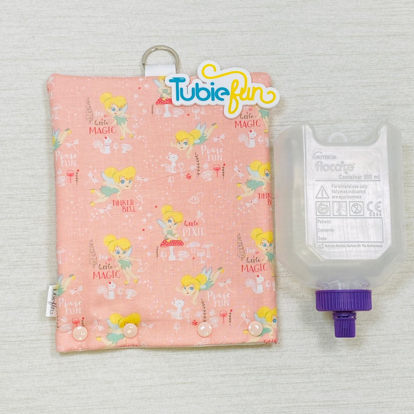 Insulated Milk Bag Suitable for 500ml Flocare Bottle in - Fairy Tink