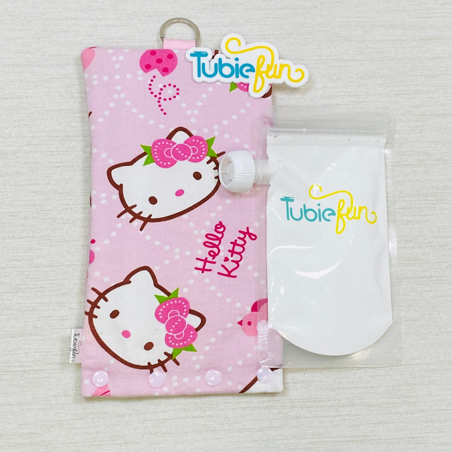 Insulated Milk Bag Suitable for Reusable Pouches - Kitty Faces