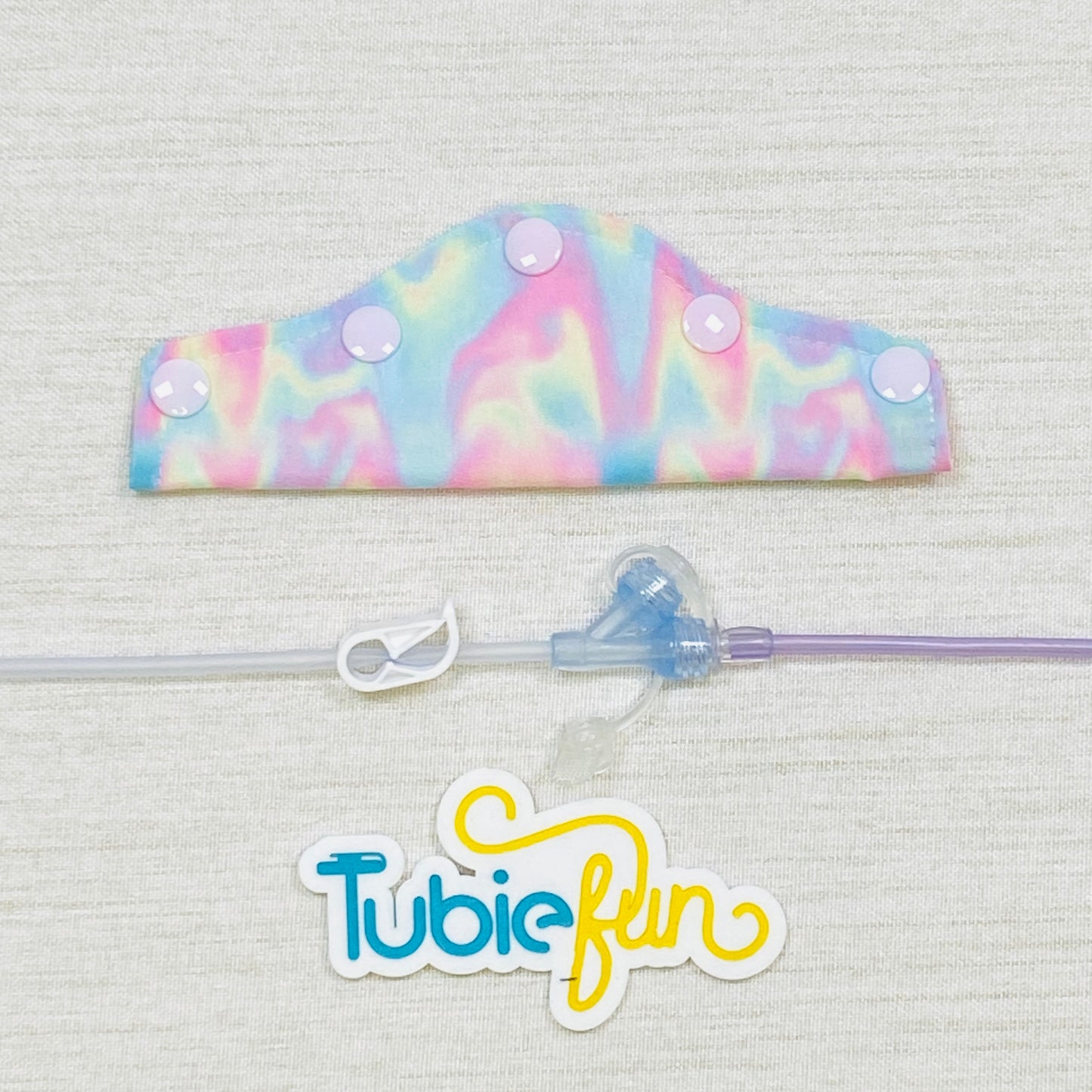 Feeding Tube Connection Cover - Pastel Ombre