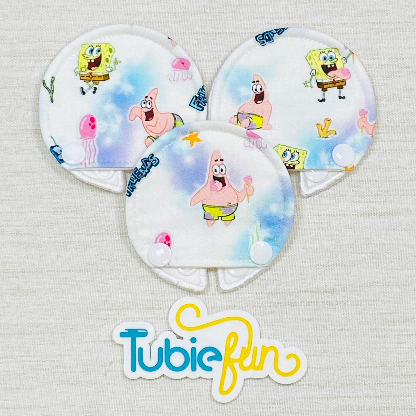 Covered Button Pad - Square Pants and Friends