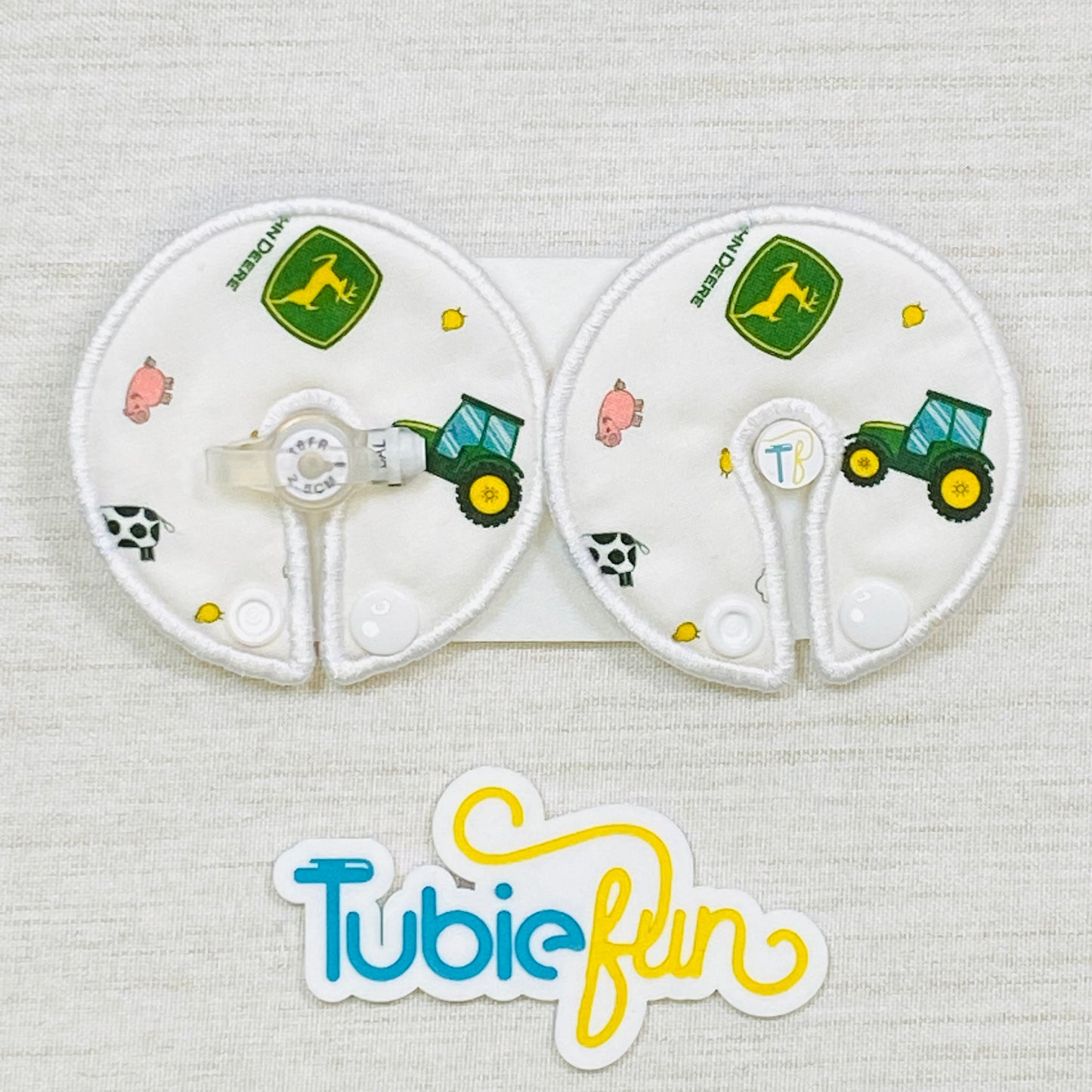 Button Pad Cover Large - Tractors and Farm
