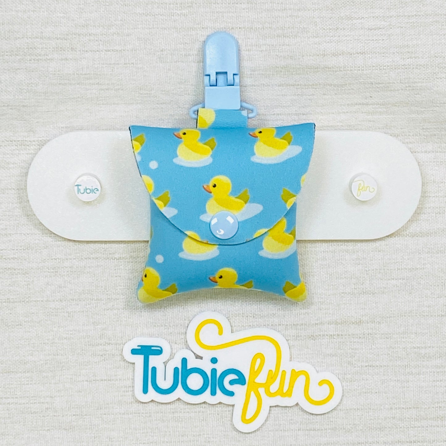 Neoprene Tubing Pouch - Rubber Duckies