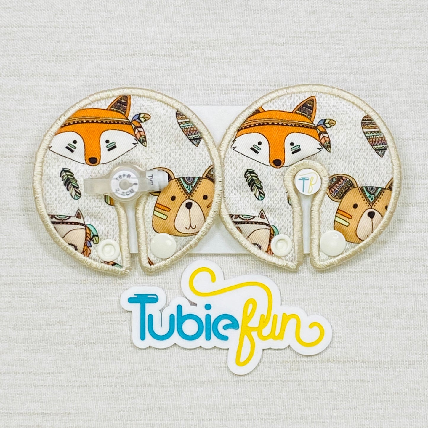 Button Pad Cover Large - Native Animals