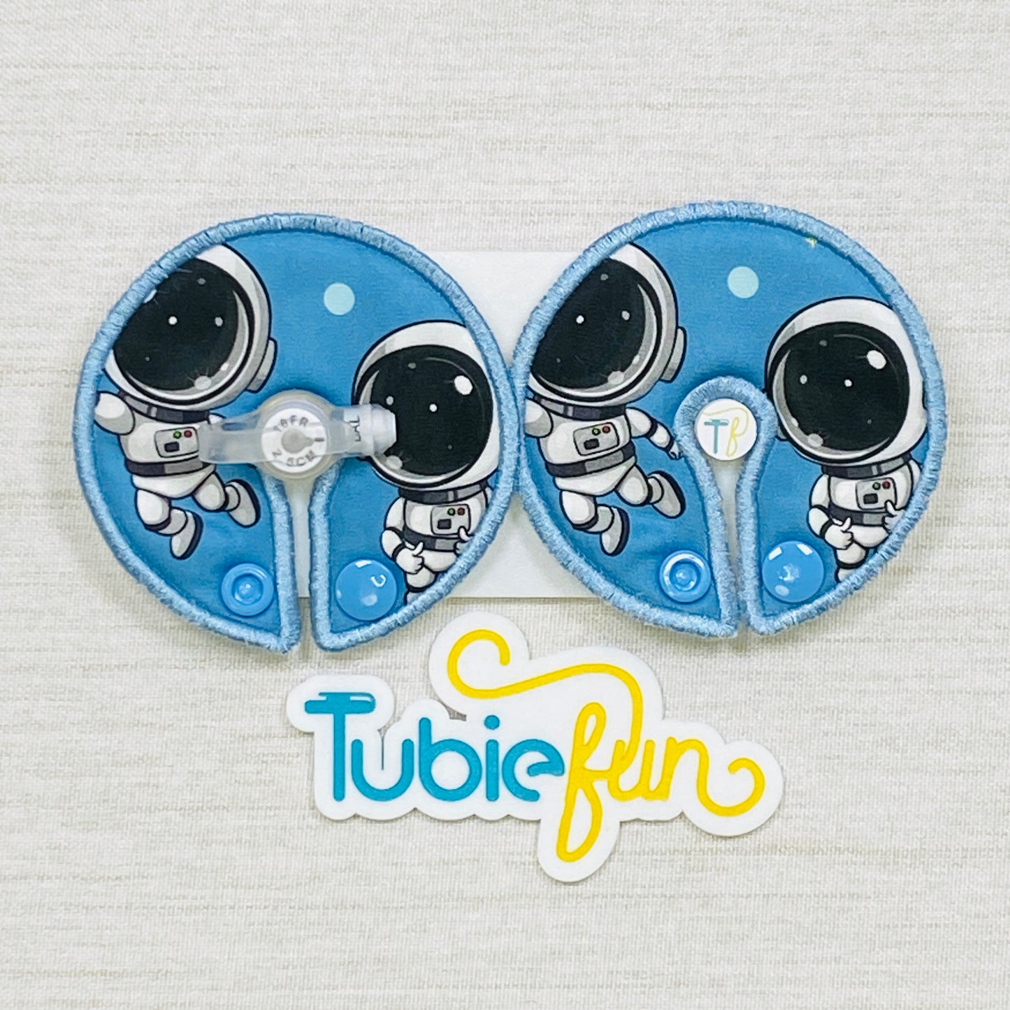 Button Pad Cover Large - Dabbing Astronaut