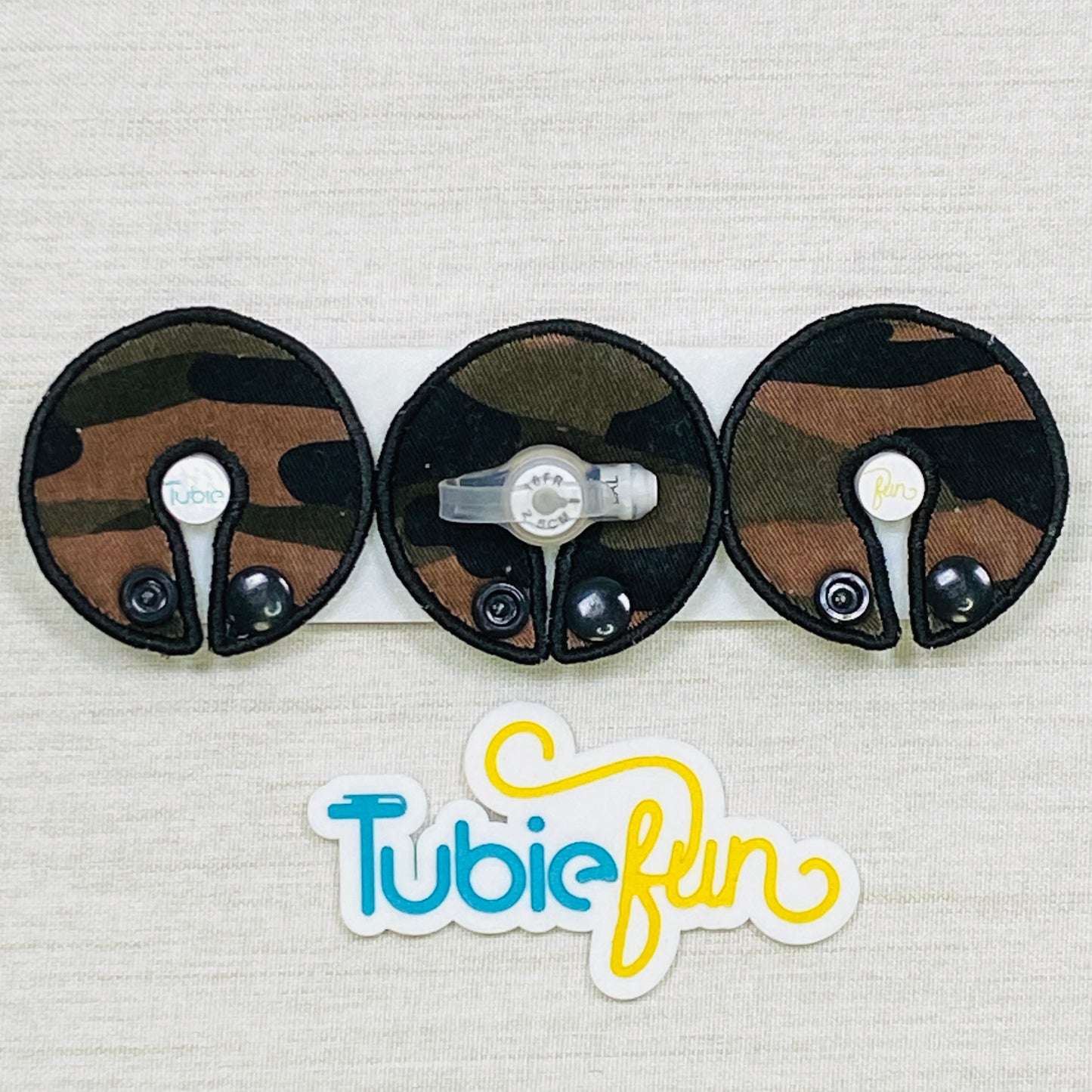 G-Tube Button Pad Cover - Camo