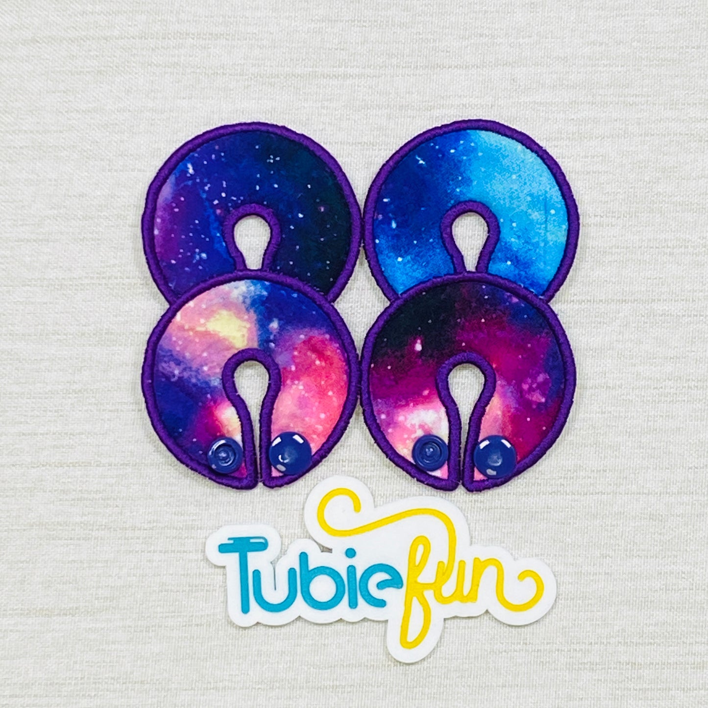 G-Tube Button Pad Cover - Galaxy