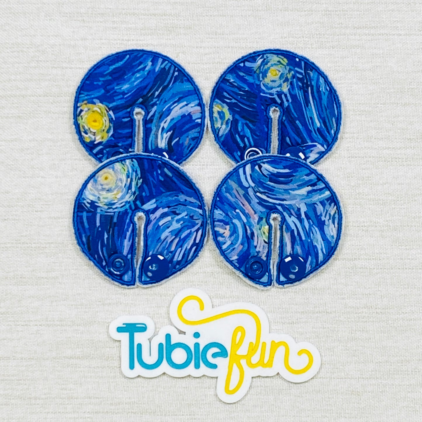 Chait Button Pad Covers - Starry Night