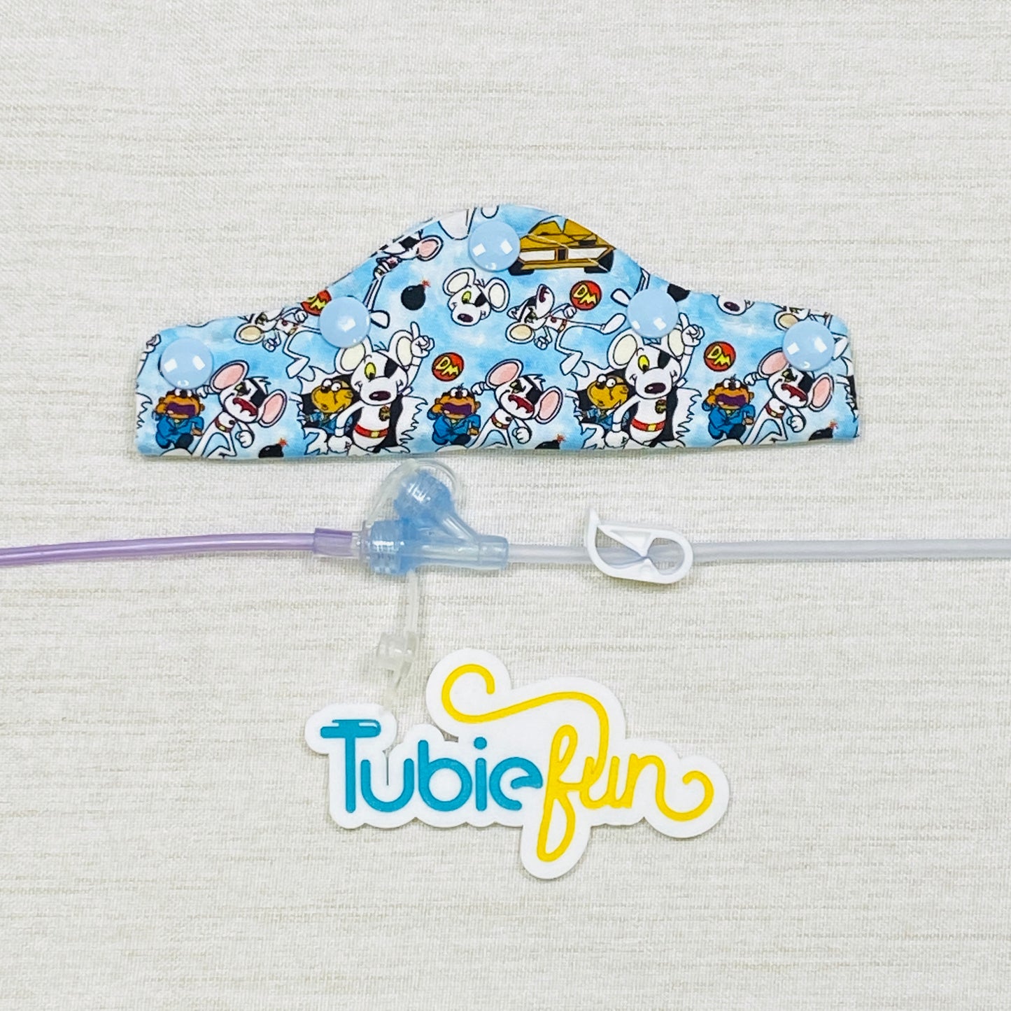 Feeding Tube Connection Cover - Heroic Mouse
