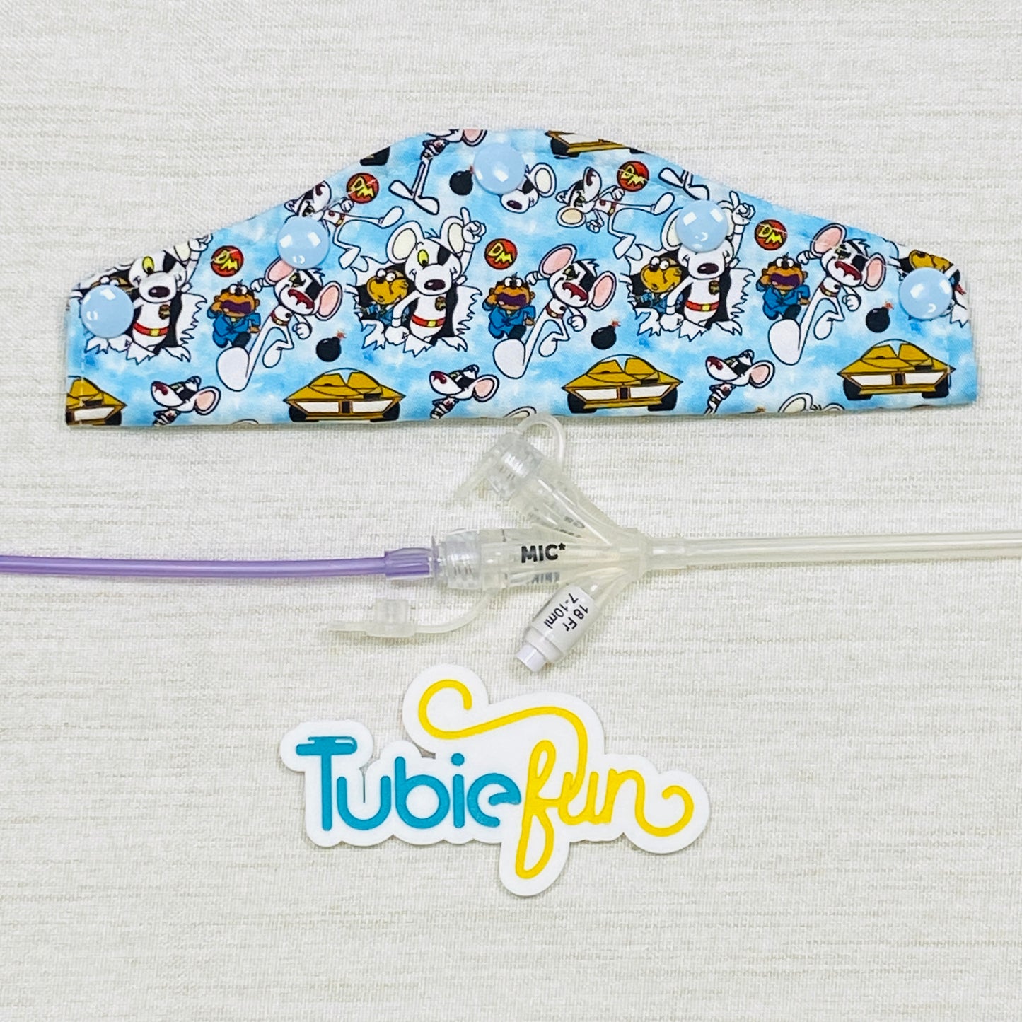 Large Feeding Tube Connection Cover - Heroic Mouse