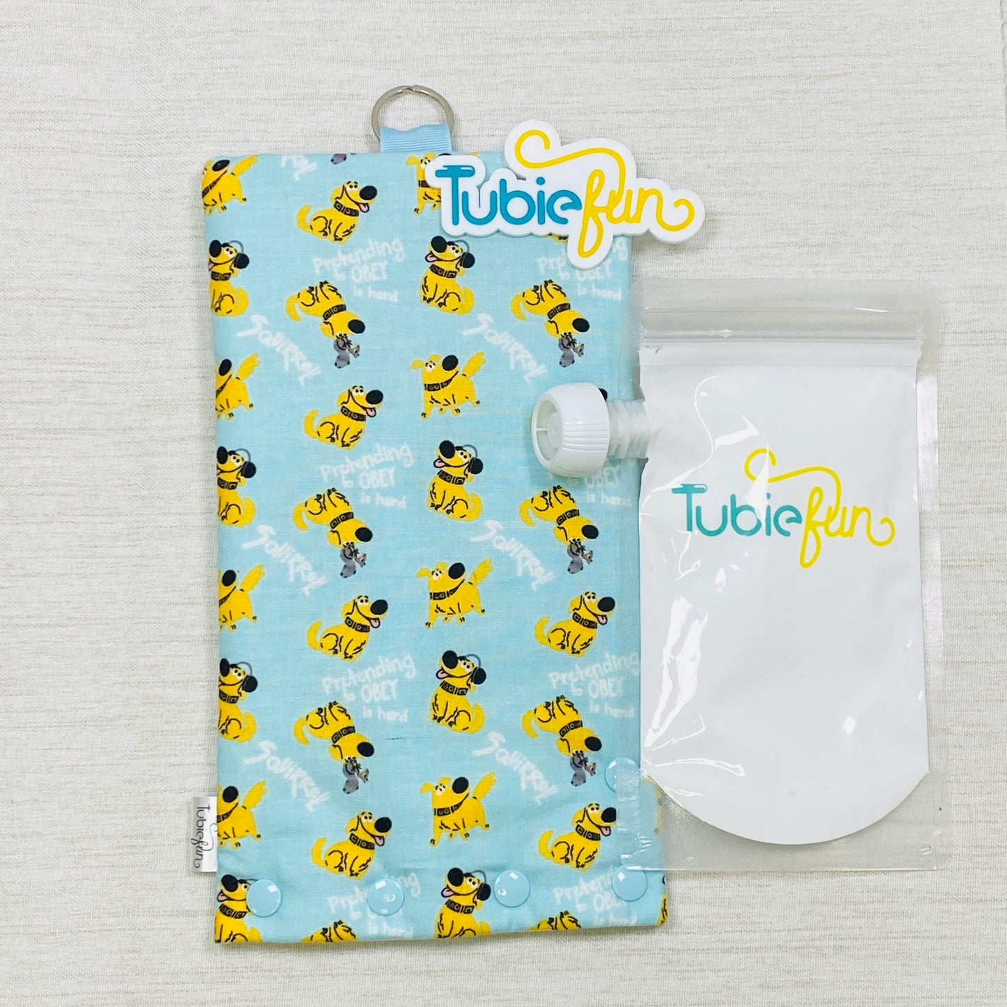 Insulated Milk Bag Suitable for Reusable Pouches - Yellow Dog