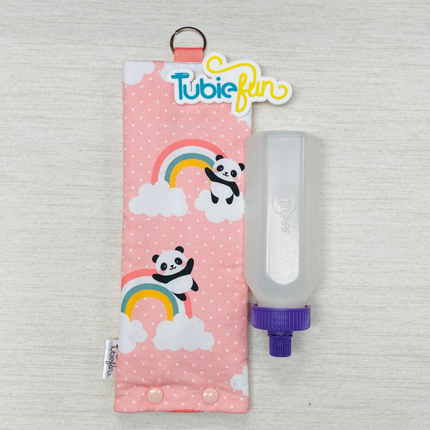 Insulated Milk Bag Suitable for 250ml Bottle in - Pandas and Rainbows