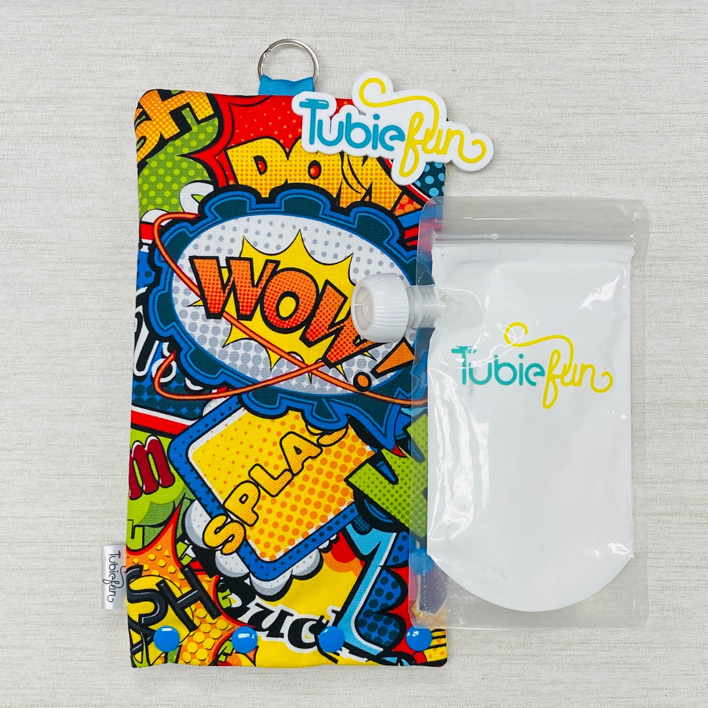 Insulated Milk Bag Suitable for Reusable Pouches - Comic Words 3