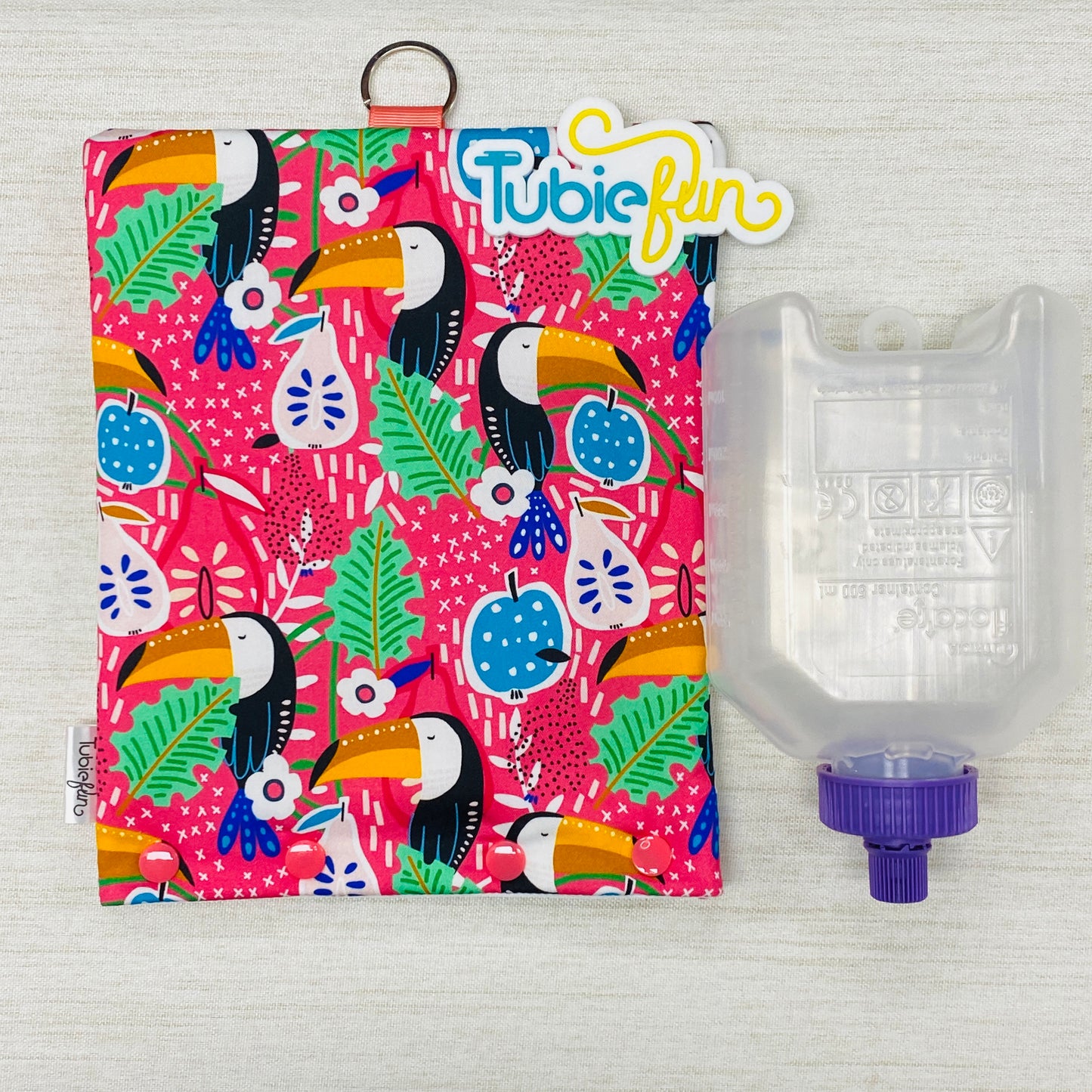 Insulated Milk Bag Suitable for 500ml Flocare Bottle in - Toucans