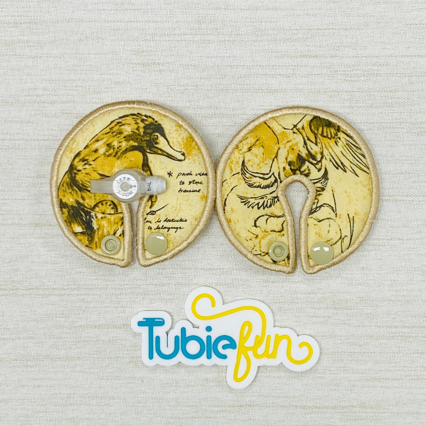 Button Pad Cover Large - Beasts