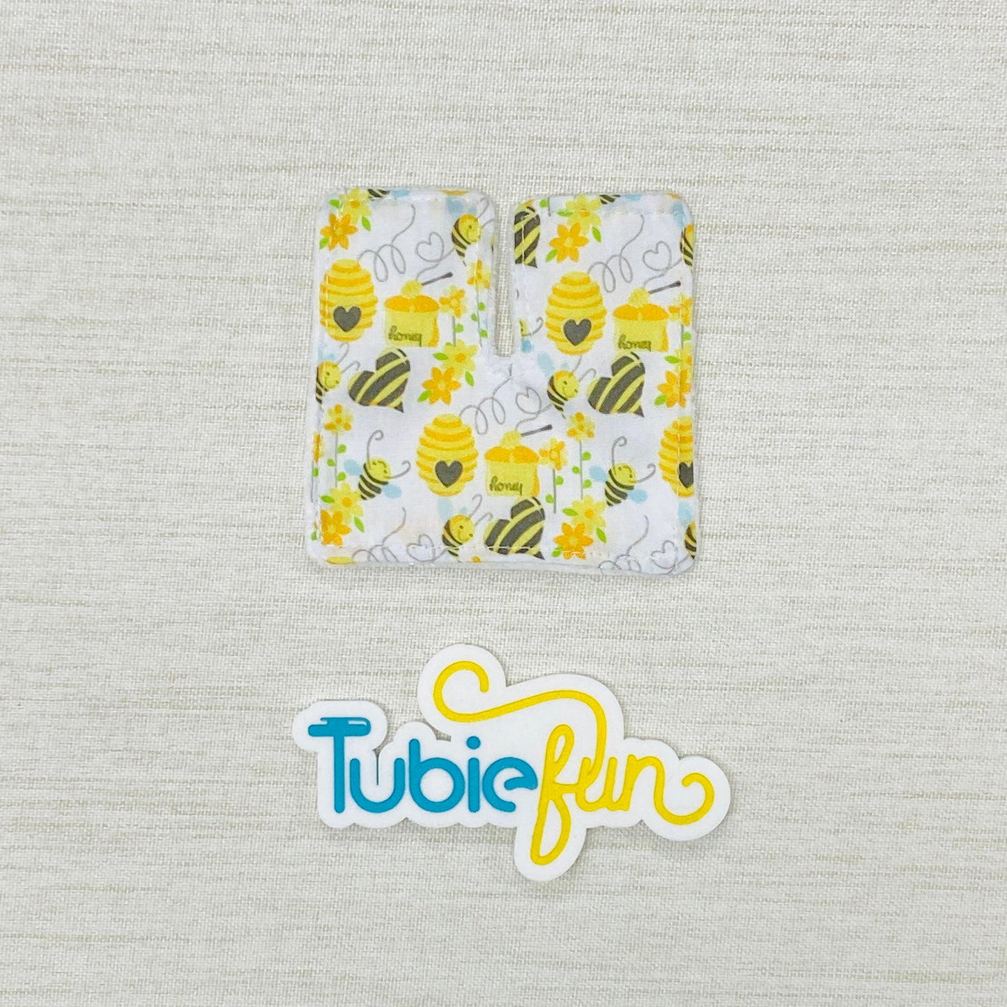 Tracheostomy Pad Cover - Busy Bees